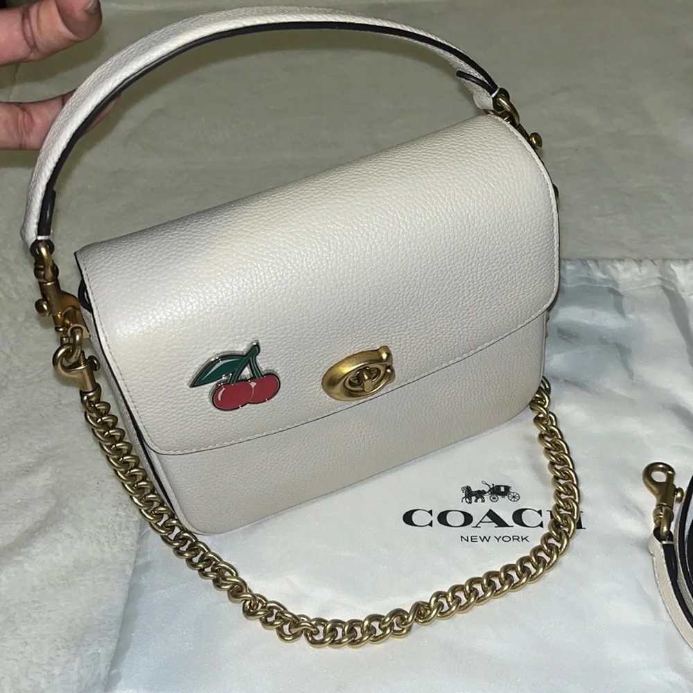 Coach custom Cherry cassie 19 crossbody retail not outlet - Picture 3 of 9